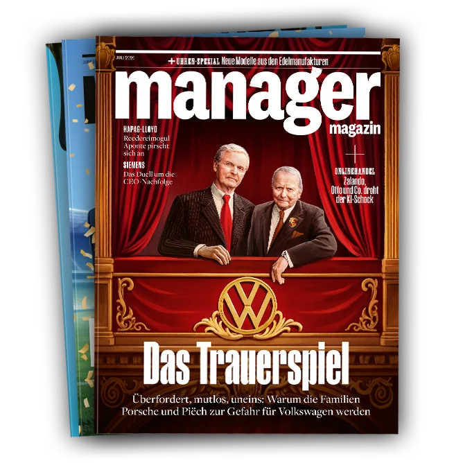 manager magazin drei Hefte