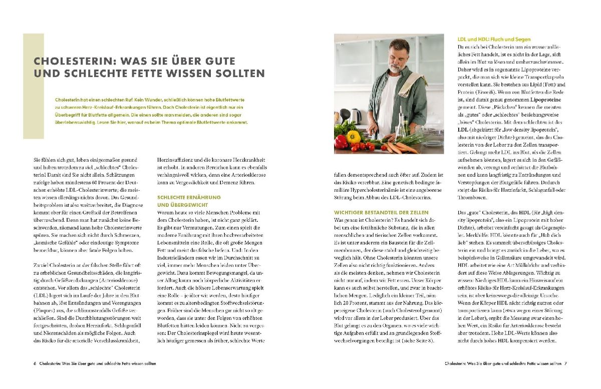 Produktbild: Die Ernährungs-Docs - Cholesterin senken - Unsere 100 besten Rezepte