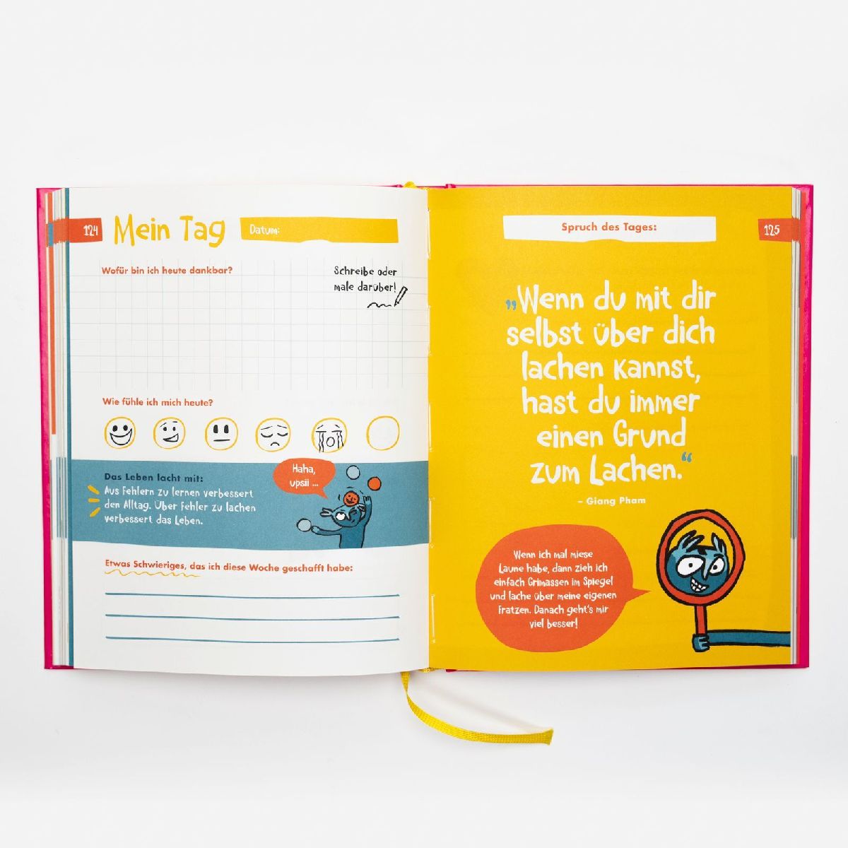 Produktbild: Das 6-Minuten-Tagebuch für Kinder (koralle)
