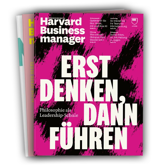 Harvard Business manager drei Hefte
