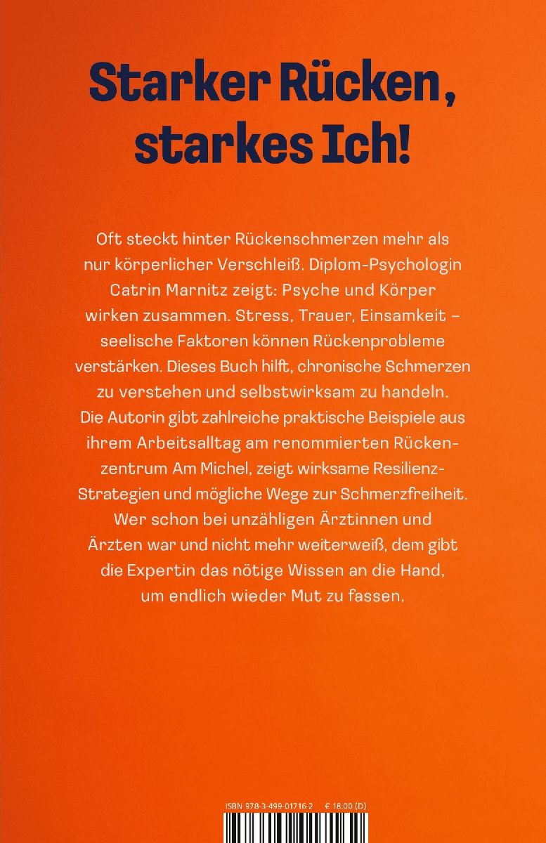 Produktbild: Ein gesunder Rücken ist auch Kopfsache
