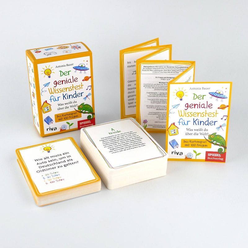 Produktbild: Der geniale Wissenstest für Kinder - Was weißt du über die Welt?