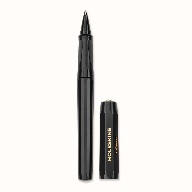 Produktbild: Moleskine Kaweco Ballpoint Pen, Black, Medium Point (0.7 MM), Blue Ink