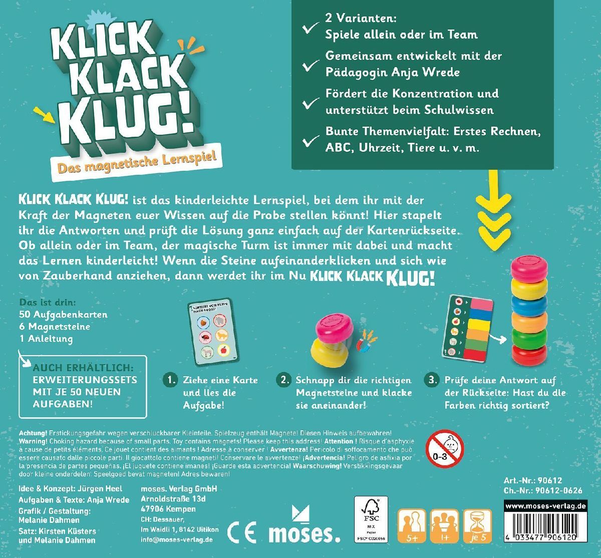 Produktbild: Klick Klack Klug Starterset 1 ab 5 Jahren