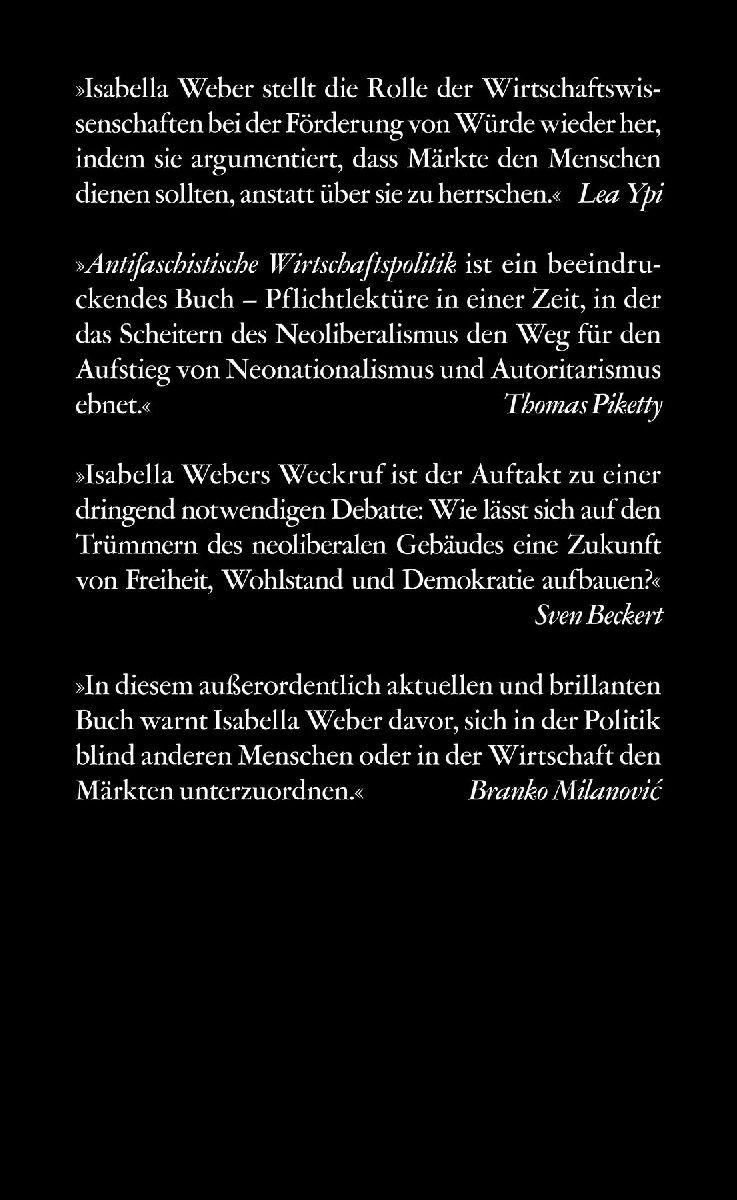 Produktbild: Antifaschistische Wirtschaftspolitik