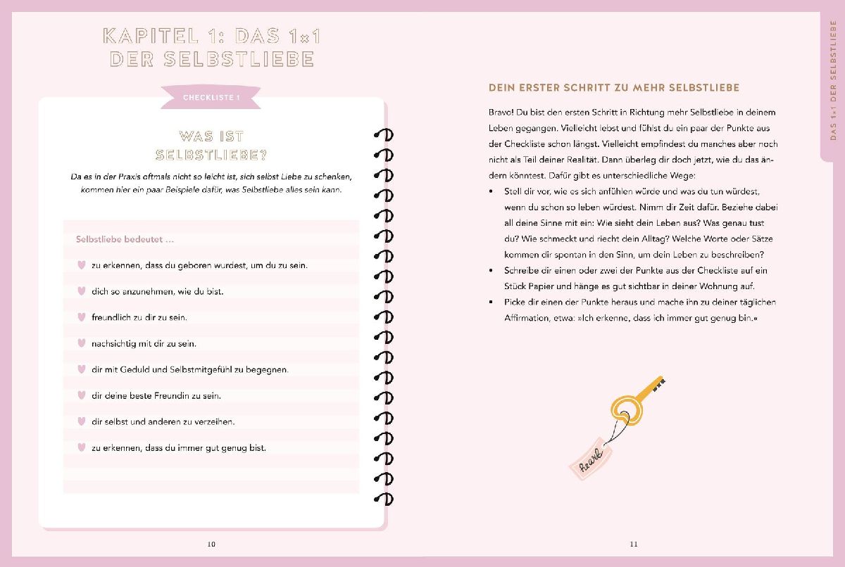 Produktbild: Selbstliebe in 50 Checklisten