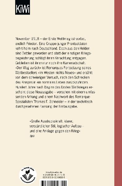 Produktbild: Der Weg zurück