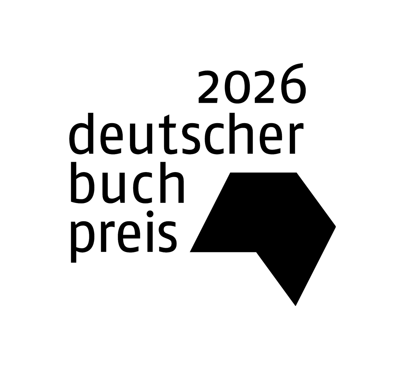 Logo Deutscher Buchpreis 2026
