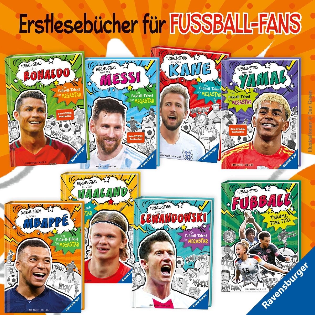Produktbild: Fußball-Stars - Alles über Mbappé. Vom Fußball-Talent zum Megastar