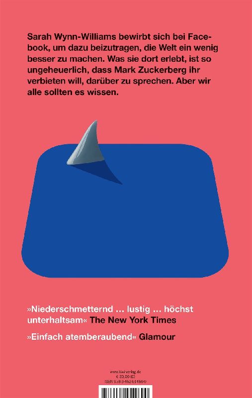Produktbild: Mein Traumjob bei Facebook und wie ich alle meine Ideale verlor