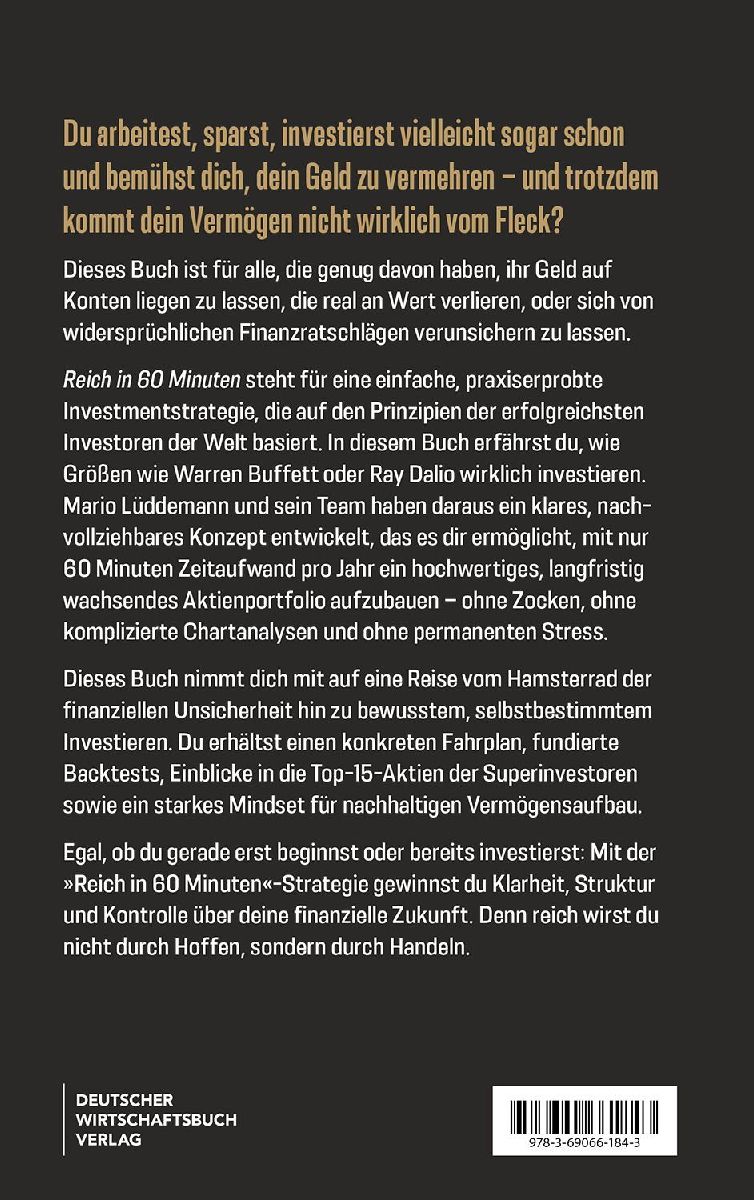 Produktbild: Reich in 60 Minuten