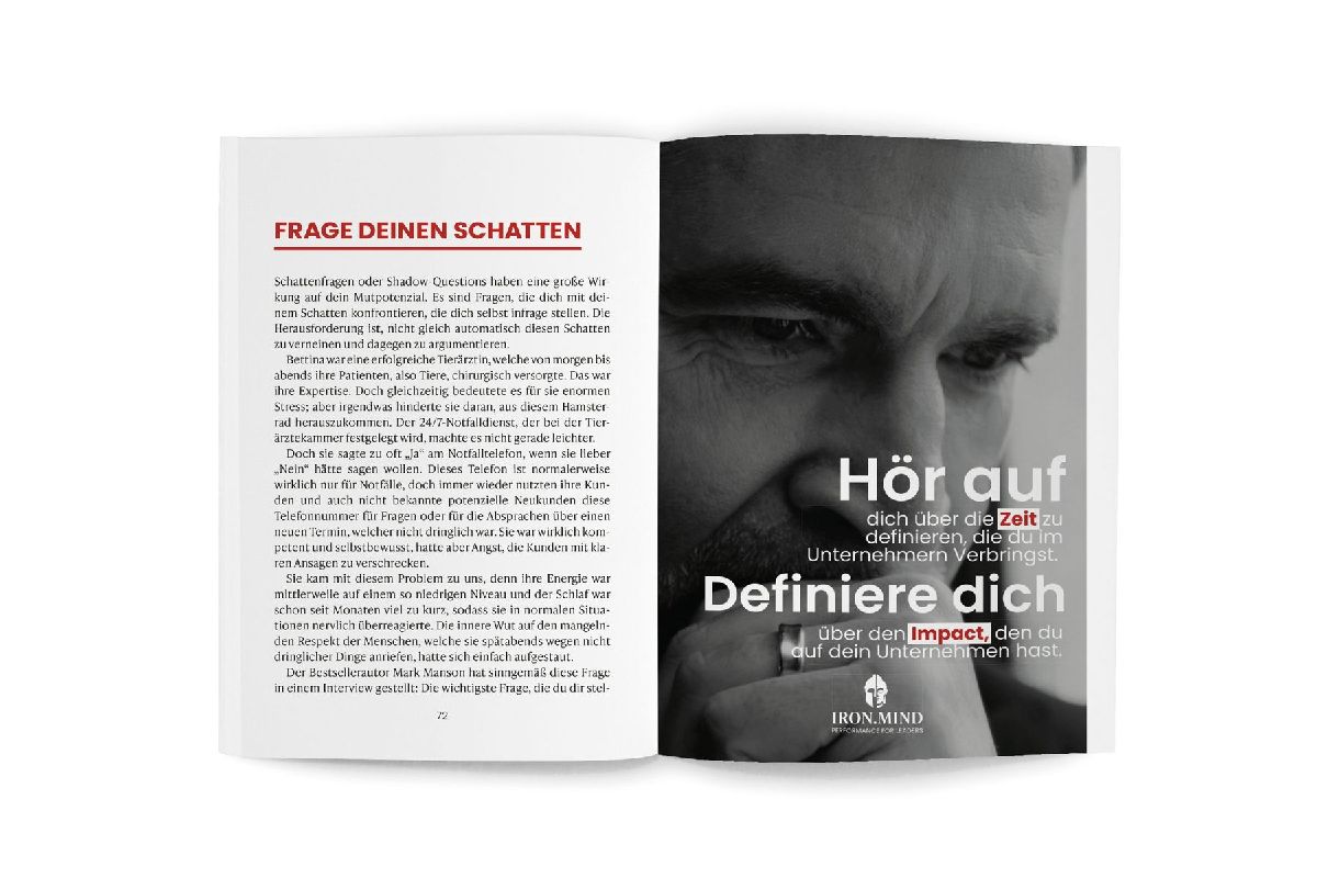 Produktbild: Iron Mindset - Wie du mentale Stärke für ein erfolgreiches Leben entwickelst, Spiegelbestseller von Slatco Sterzenbach, 100x Prinzip für Erfolg, Leadership, Business Coaching, Disziplin, Fokus & Spitzenleistung