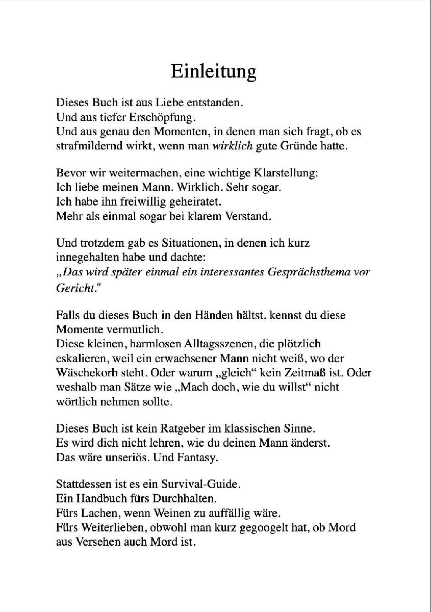 Produktbild: WIE MAN SEINEN EHEMANN NICHT UMBRINGT