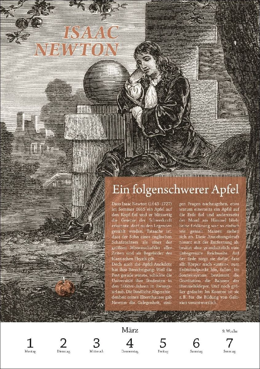 Produktbild: SPIEGEL GESCHICHTE Geistesblitze Wochen-Kulturkalender 2027 - Die größten Erfindungen und Entdeckungen der Menschheit
