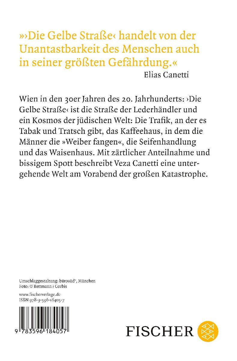 Produktbild: Die gelbe Straße