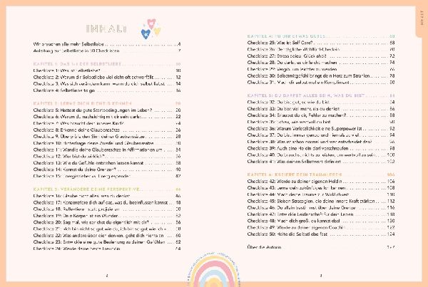 Produktbild: Selbstliebe in 50 Checklisten