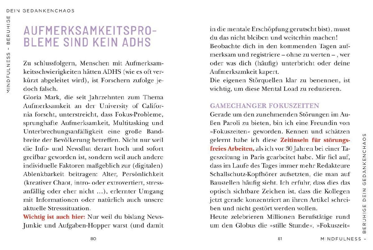 Produktbild: Die 1-Minuten-Strategie gegen mentale Erschöpfung