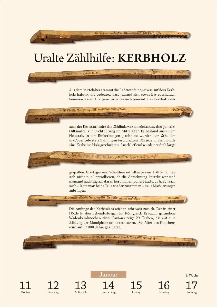 Produktbild: SPIEGEL GESCHICHTE Geistesblitze Wochen-Kulturkalender 2027 - Die größten Erfindungen und Entdeckungen der Menschheit