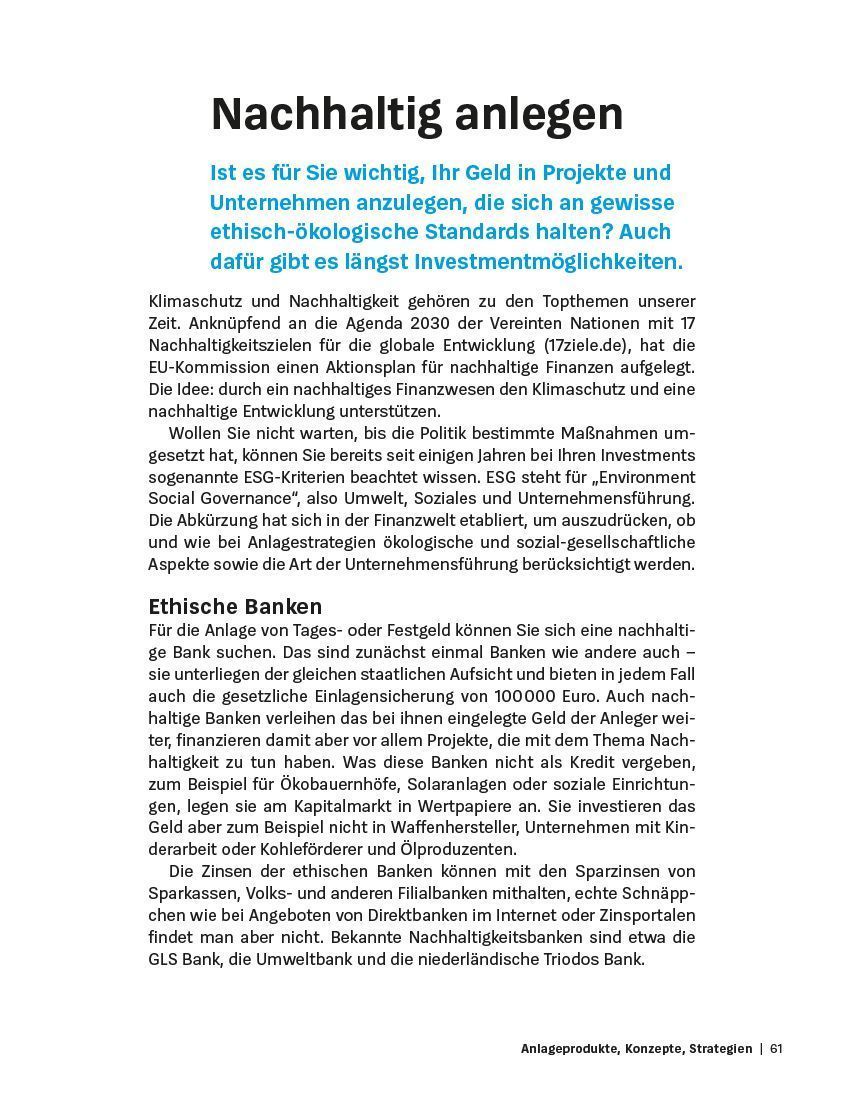 Produktbild: Geldanlage für Anfänger