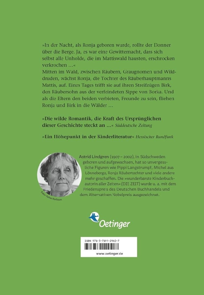 Produktbild: Ronja, Räubertochter