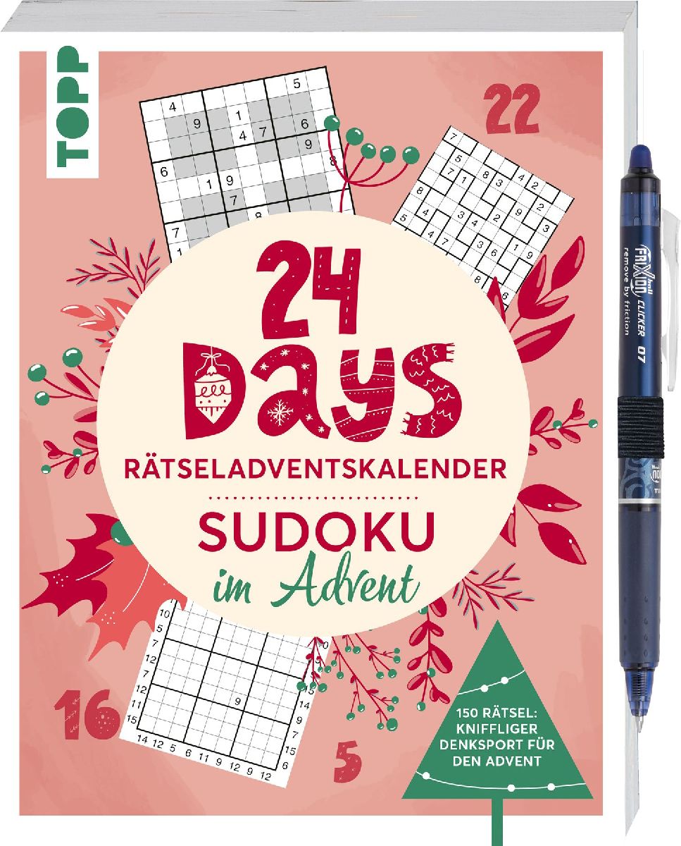 Produktbild: 24 DAYS RÄTSELADVENTSKALENDER - Sudoku im Advent