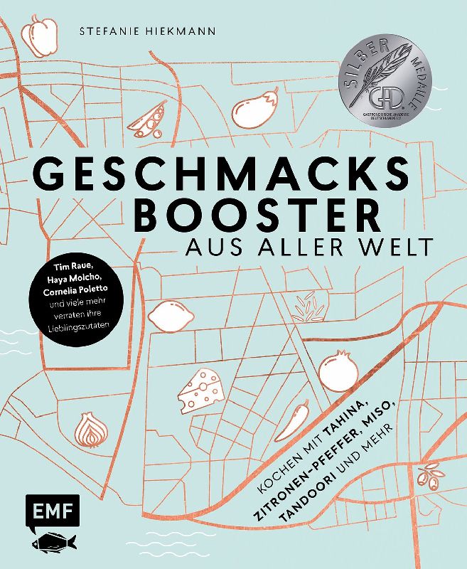 Produktbild: Geschmacksbooster aus aller Welt - Kochen mit Tahina, Zitronen-Pfeffer, Miso, Tandoori und mehr