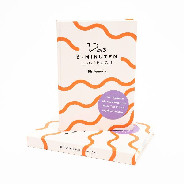 Produktbild: Das  6-Minuten-Tagebuch für Mamas