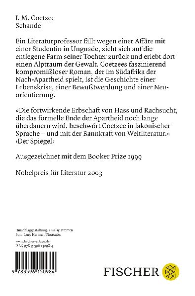 Produktbild: Schande