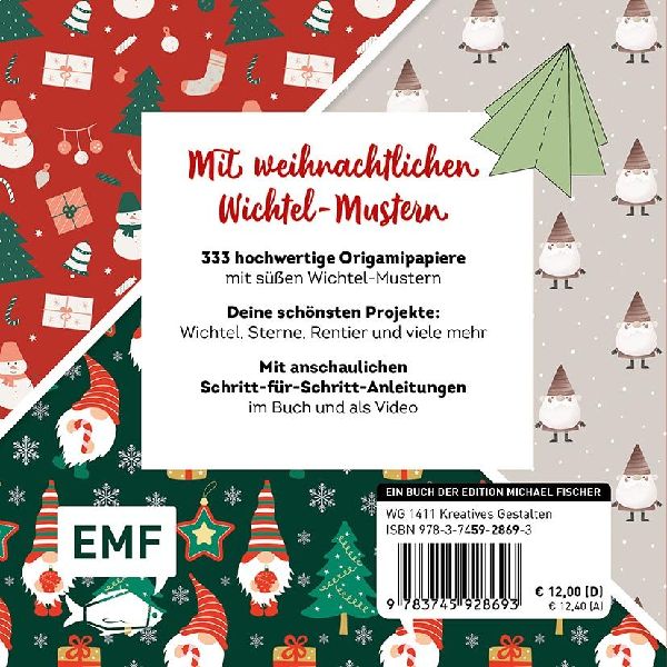 Produktbild: 333 Origami  - Wichtel-Weihnachten