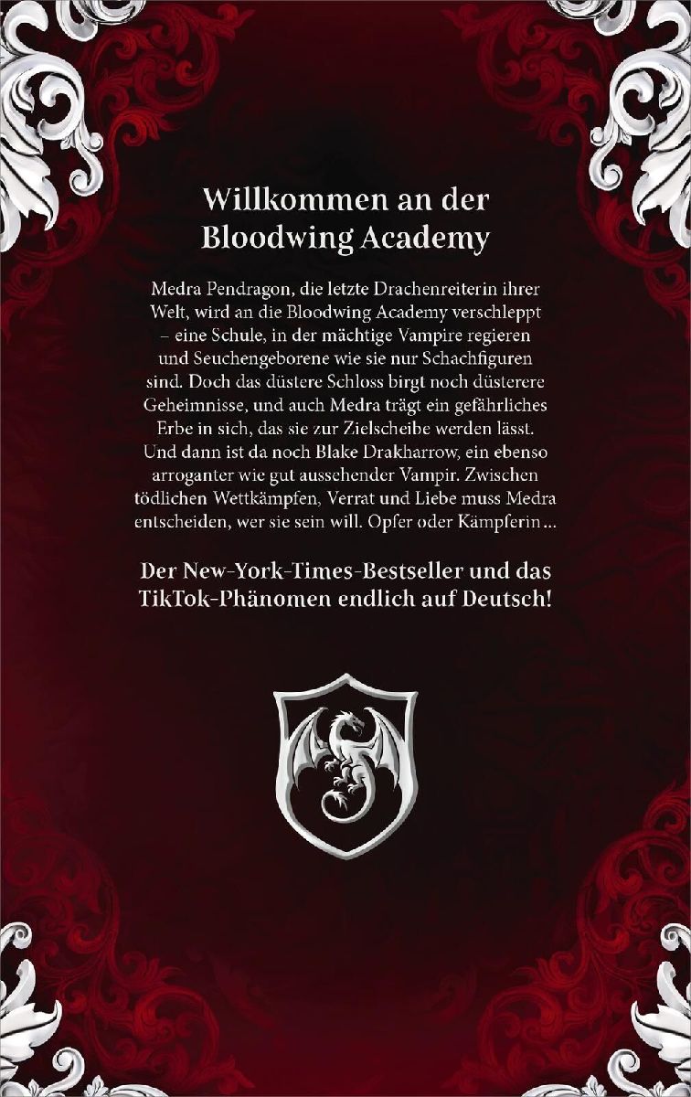 Produktbild: On Wings of Blood (Bloodwing Academy 1)