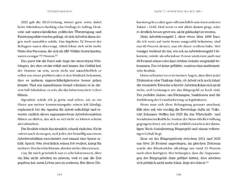Produktbild: 'Sozialschmarotzerin'