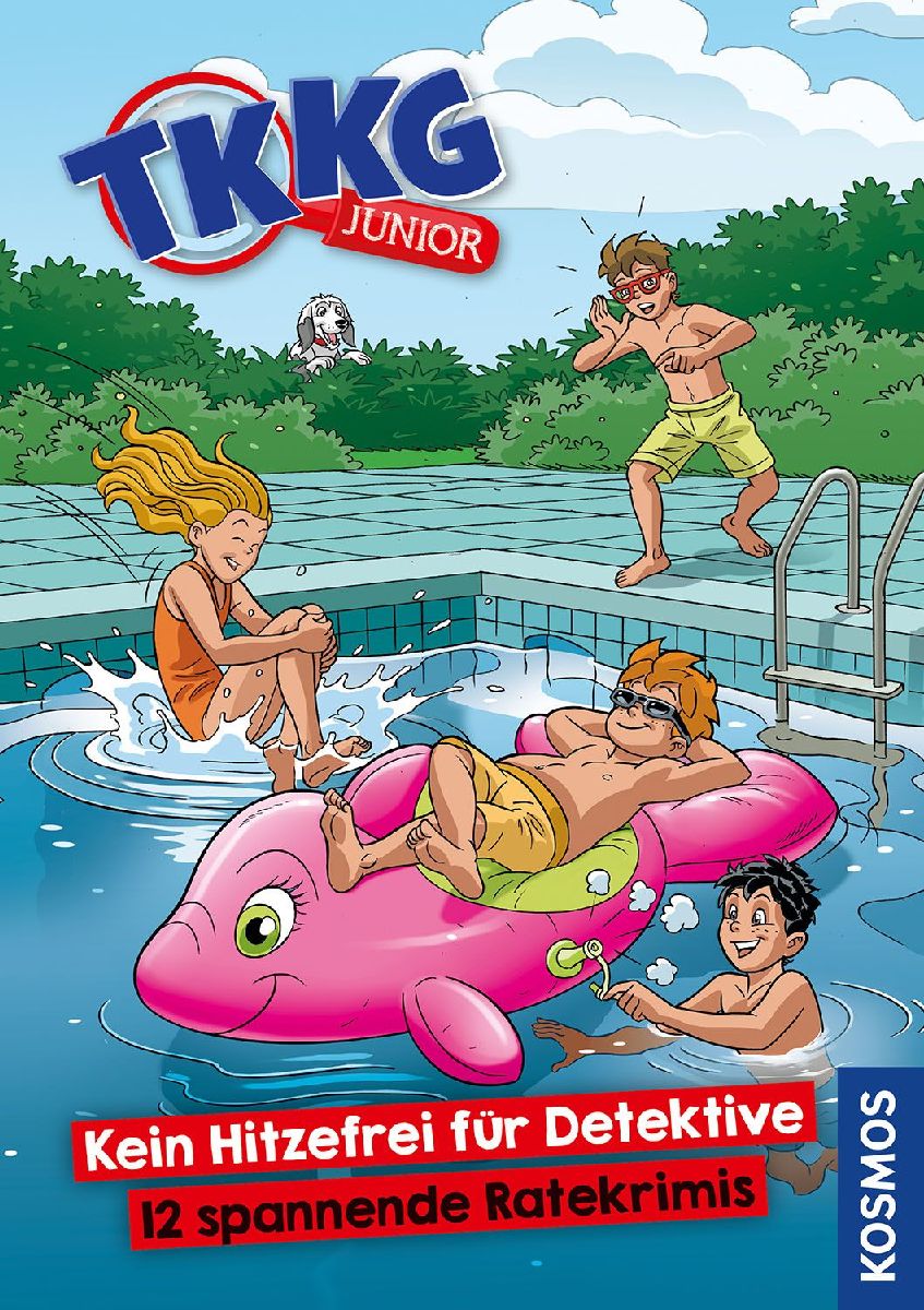 Produktbild: TKKG Junior, Kein Hitzefrei für Detektive - 12 spannende Ratekrimis
