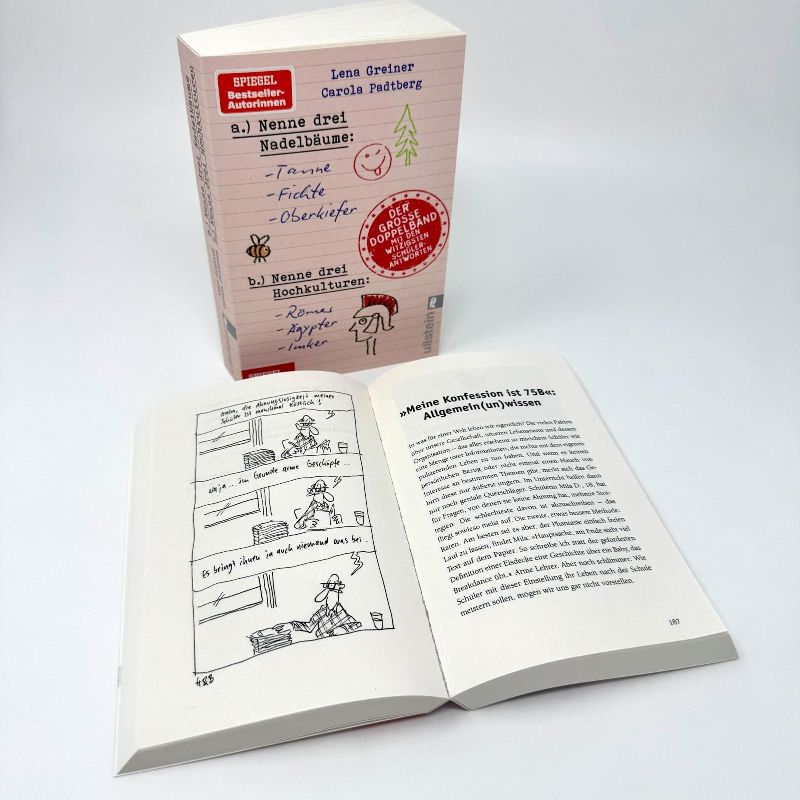 Produktbild: Nenne drei Nadelbäume: Tanne, Fichte, Oberkiefer & Nenne drei Hochkulturen: Römer, Ägypter, Imker