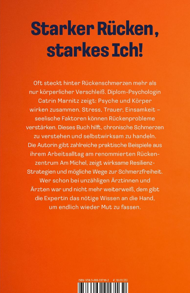 Produktbild: Ein gesunder Rücken ist auch Kopfsache