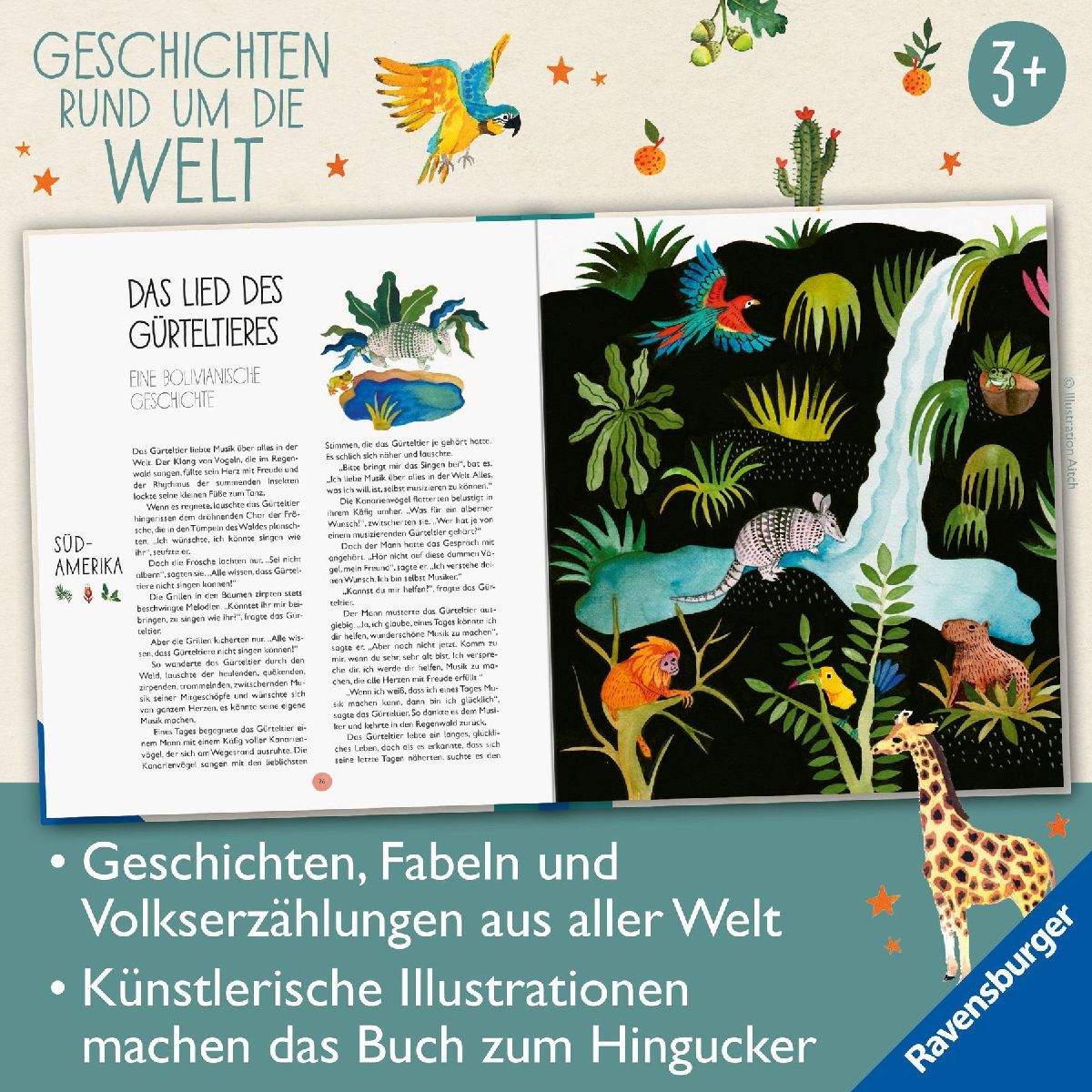 Produktbild: Tiergeschichten rund um die Welt