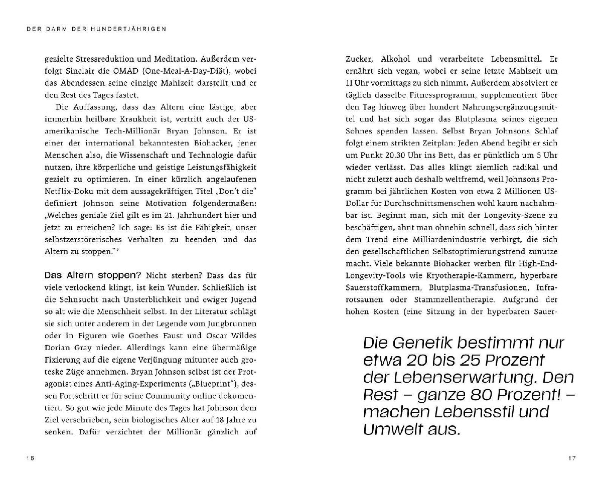 Produktbild: Der Darm der 100-Jährigen