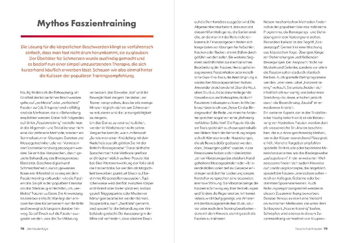 Produktbild: Die Faszienlüge