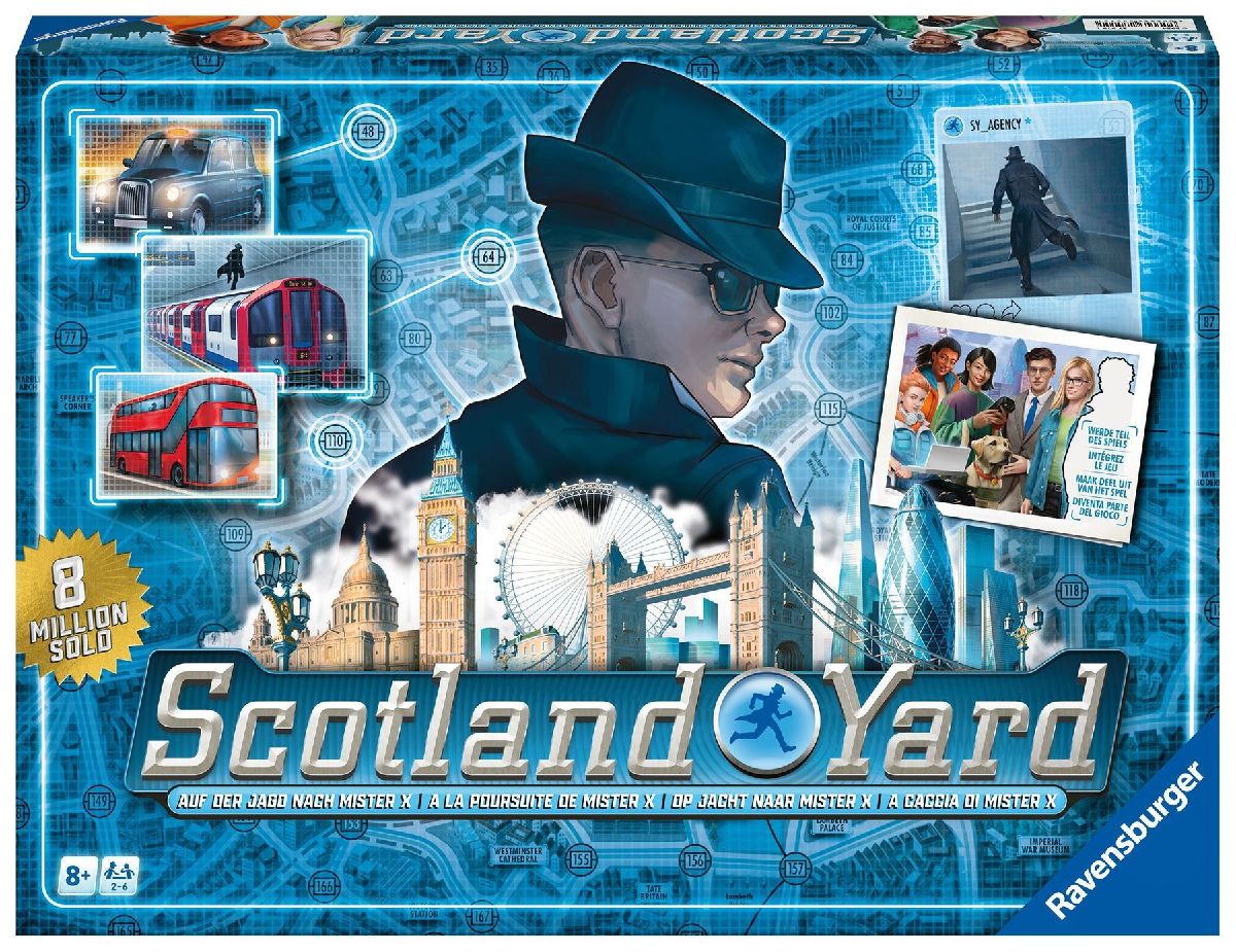 Produktbild: Scotland Yard - Gesellschaftsspiel & Brettspiel ab 8 Jahre