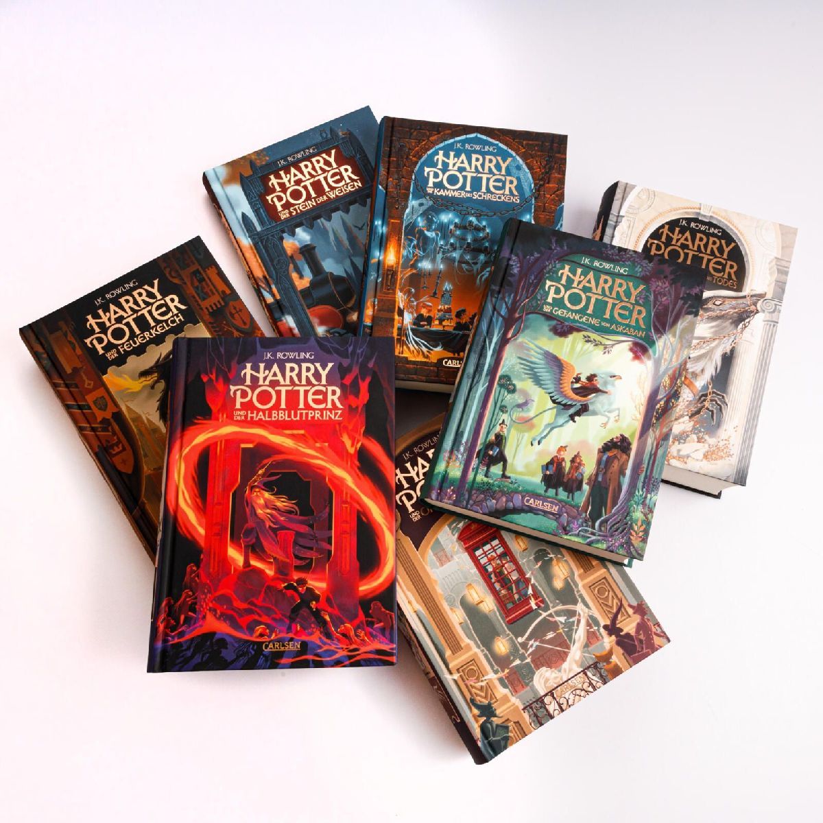 Produktbild: Harry Potter: Band 1-7 im Schuber - mit exklusivem Extra! (Harry Potter)