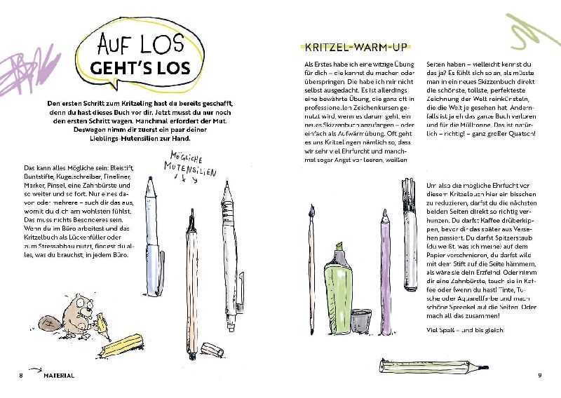 Produktbild: Mein (un)perfektes Kritzelbuch