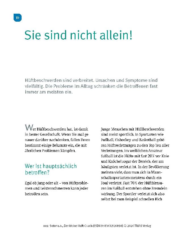 Produktbild: Der kleine Hüft-Coach