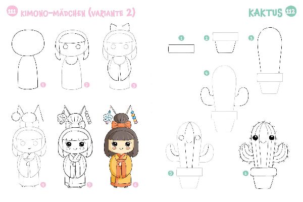 Produktbild: 300 Motive zeichnen - Kawaii