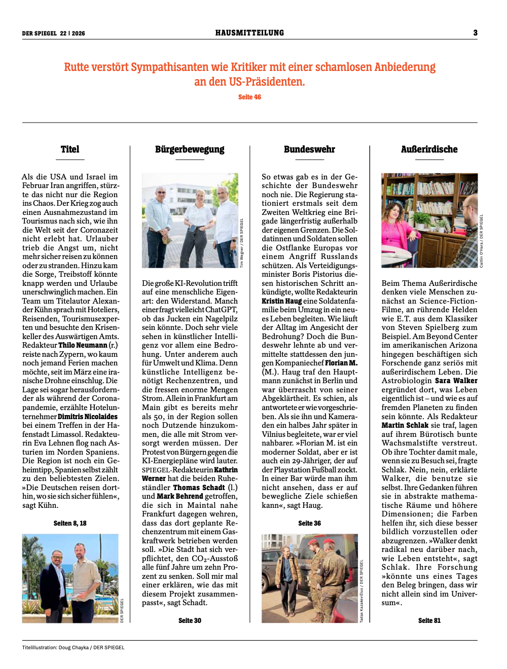 DER SPIEGEL 22/2026 Seite 3