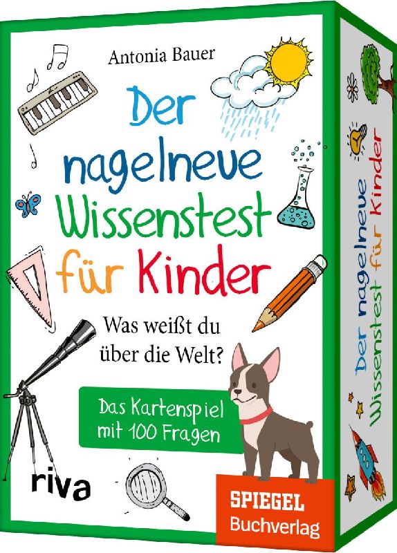 Produktbild: Der nagelneue Wissenstest für Kinder - Was weißt du über die Welt?
