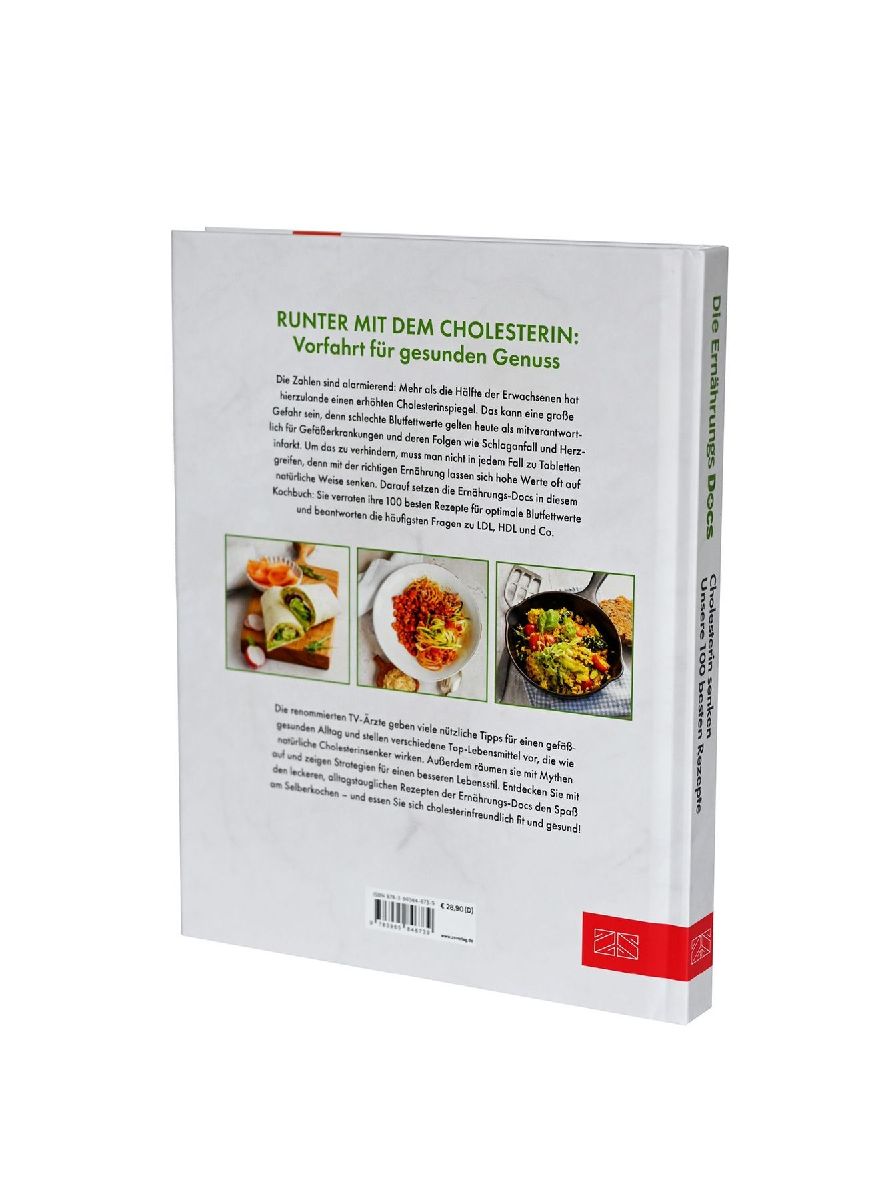 Produktbild: Die Ernährungs-Docs - Cholesterin senken - Unsere 100 besten Rezepte