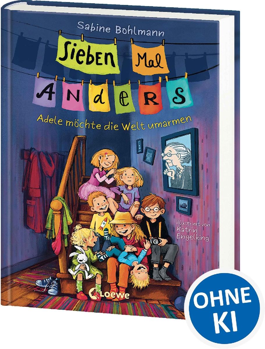Produktbild: Sieben Mal Anders (Band 1) - Adele möchte die Welt umarmen