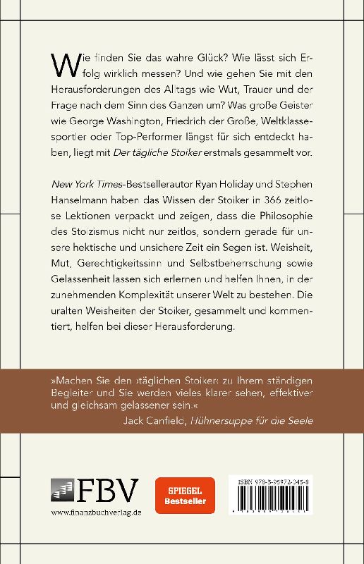 Produktbild: Der tägliche Stoiker