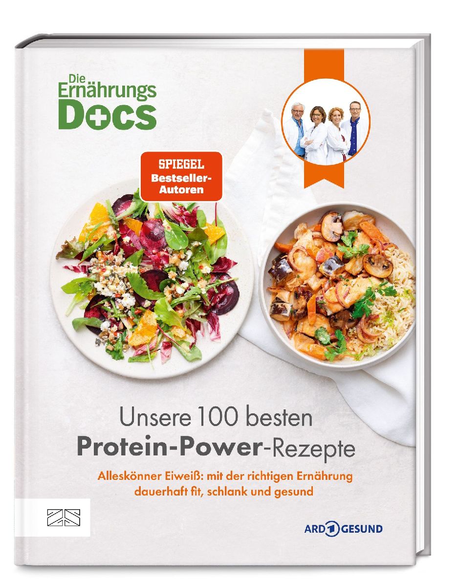 Produktbild: Die Ernährungs-Docs - Unsere 100 besten Protein-Power-Rezepte