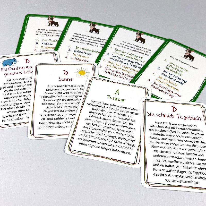 Produktbild: Der nagelneue Wissenstest für Kinder - Was weißt du über die Welt?