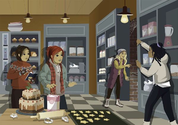 Produktbild: Die drei !!!, Diebstahl im Weihnachtsdorf